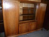 solid wood cabinet for books in Spangdahlem, Germany