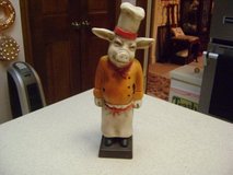 "This Little Piggy" Is Actually A Very Heavy "Pig Chef" Figurine - To Brighten Your Kitchen in Kingwood, Texas