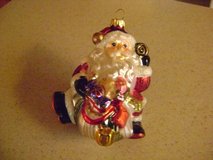 Elegant Glass Santa Ornament in Luke AFB, Arizona